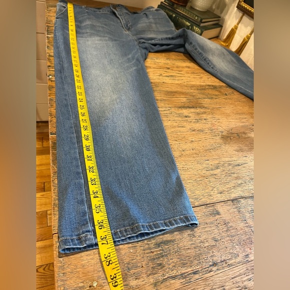 💙 JEANS Recycled Denim Pants – Size 16 - Picture 8 of 9